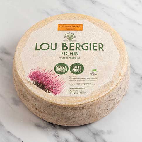 Lou Bergier Pichin Raw Milk Toma Piemontese Cheese