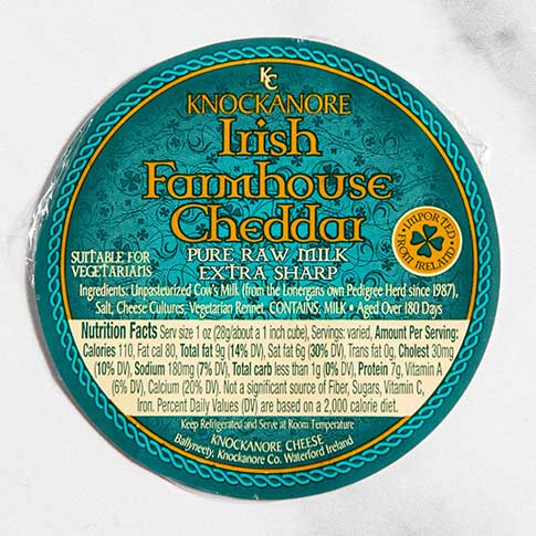 Knockanore Irish Farmhouse Raw Milk Cheddar