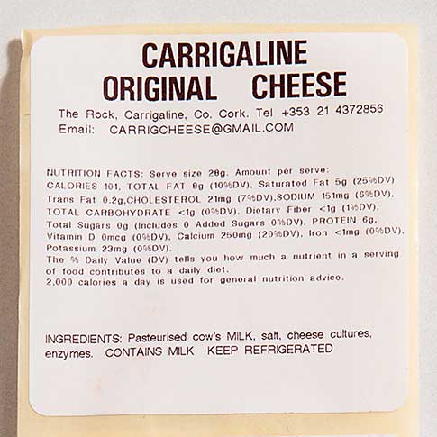 Carrigaline Irish Farmhouse Cheese