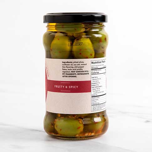 Chili Lime Frescatrano Greek Olives