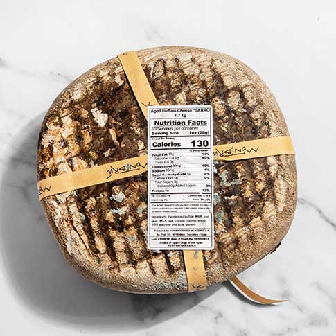 Montbru Sarró de Búfala - Mature Spanish Buffalo Milk Cheese