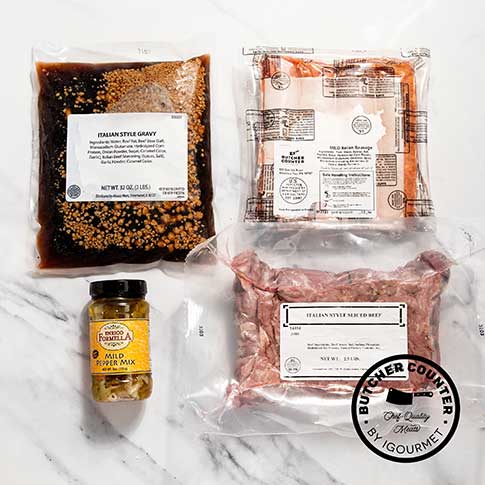 Chicago's Famous Italian Beef Sandwich Kit