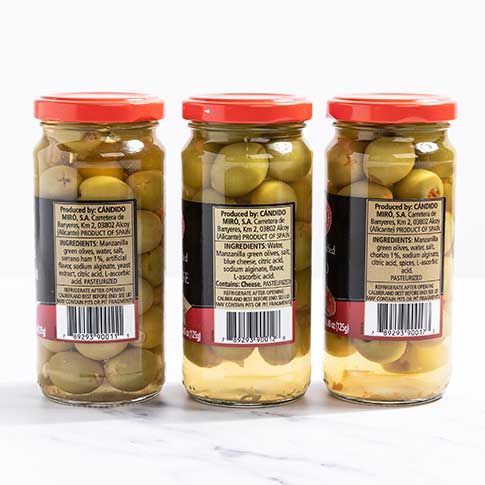 Stuffed Spanish Manzanilla Olives