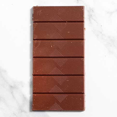 Belgian Milk Chocolate Bar with Caramelized Macadamia Nuts