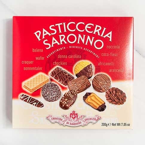 Pasticceria Saronno - Assortment of Pastries with Chocolate