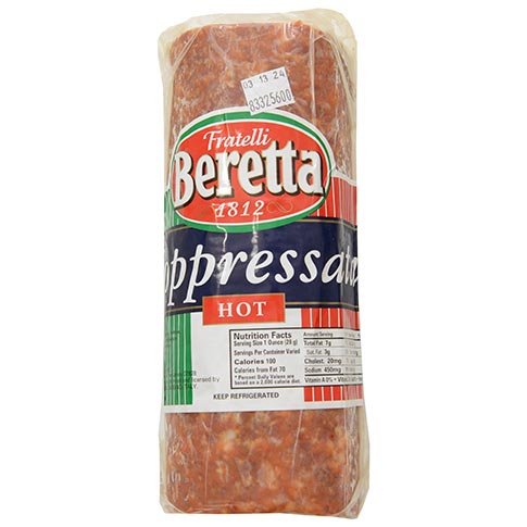 Soppressata Picante - Hot Soppressata Salami