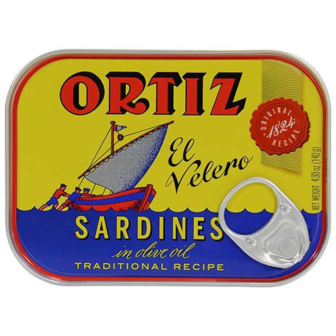 Traditional Spanish Sardines in Olive Oil