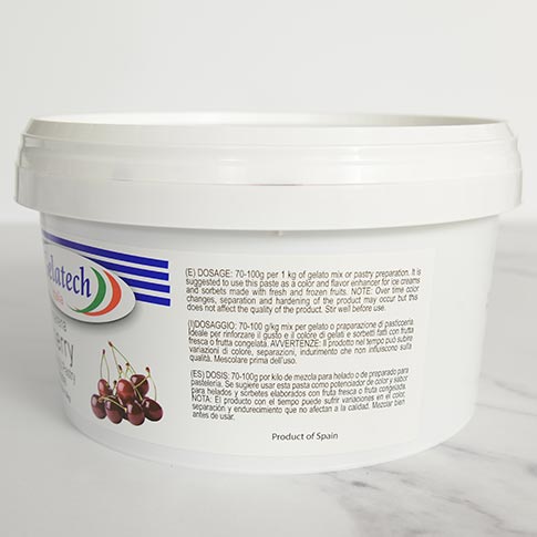 Amarena Cherry Gelato and Pastry Paste