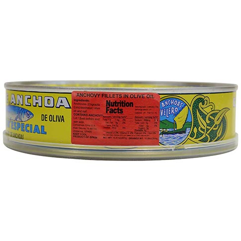 Spanish Anchovies Fillets in Olive Oil