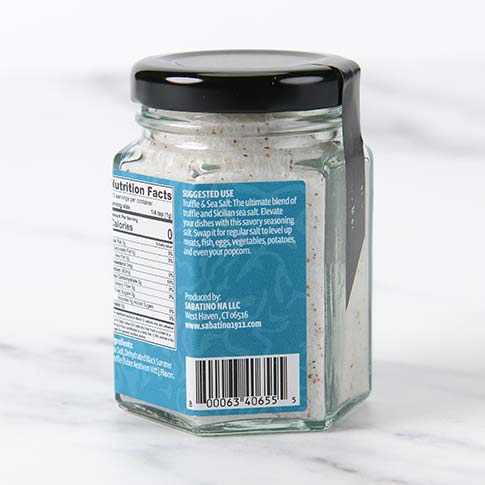 Black Truffle Sea Salt