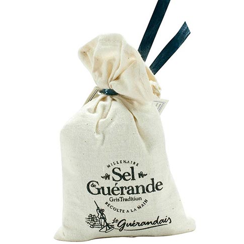 Fine Grey Sea Salt from Guerande - Salt Shaker