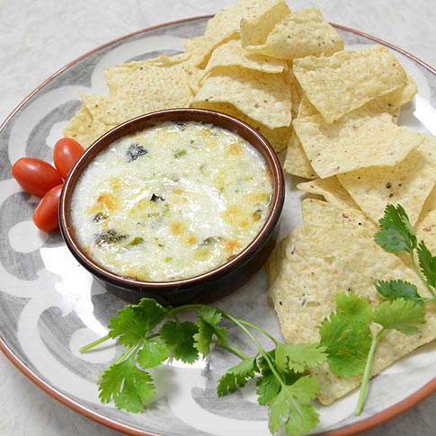 Queso Botanero with Cilantro and Jalapeno