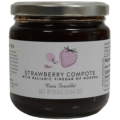 Strawberry Balsamic Vinegar Compote