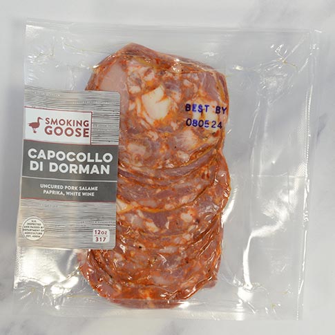 Capocollo di Dorman, Spicy - Sliced