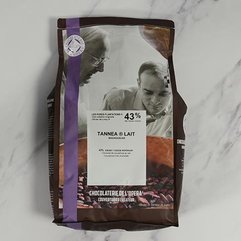 Chocolaterie De L'Opera Milk Chocolate Chips - 43%, Tannea Lait