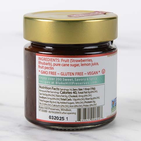 Strawberry and Rhubarb Preserve