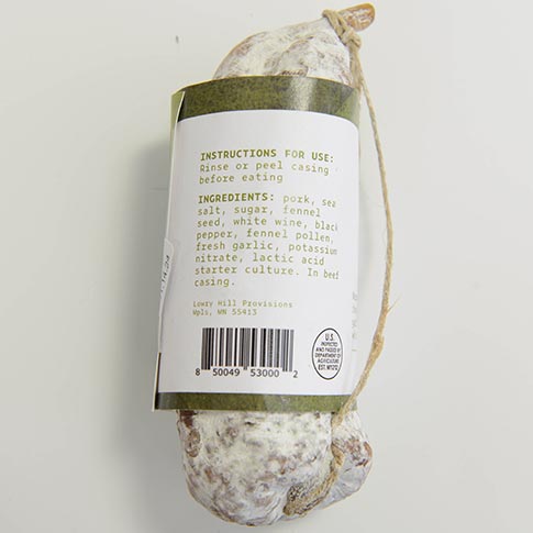 Fennel Salami