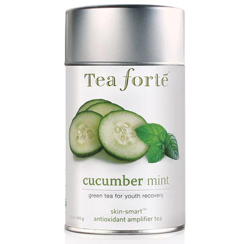 Tea Forte Cucumber Mint Organic Green Tea - Loose Leaf Tea