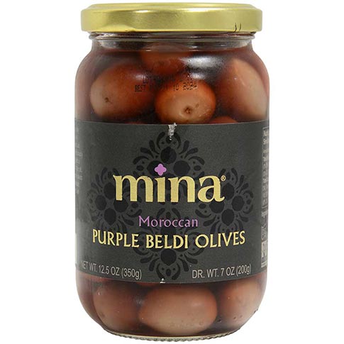 Moroccan Purple Beldi Olives