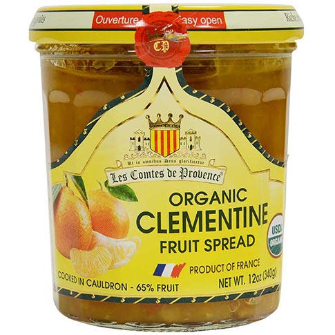 French Clementine Fruit Spread - Organic