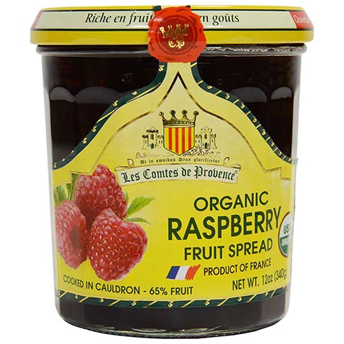 French Raspberry Fruit Spread - Organic