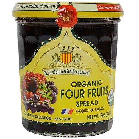 French Four Fruits Spread - Organic