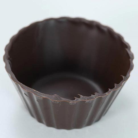 Dark Victoria Chocolate Cup - 2.5 Inch