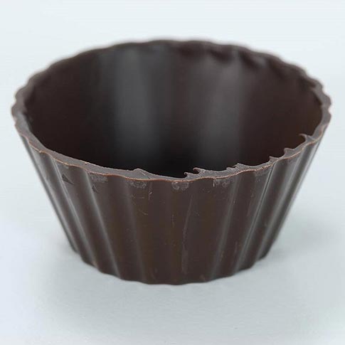 Dark Victoria Chocolate Cup - 2.5 Inch