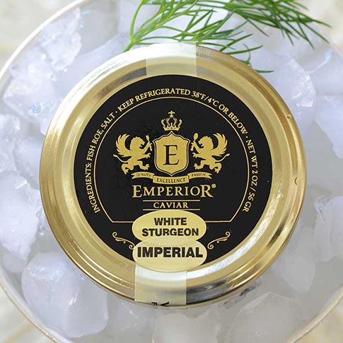 Emperior American White Sturgeon Caviar