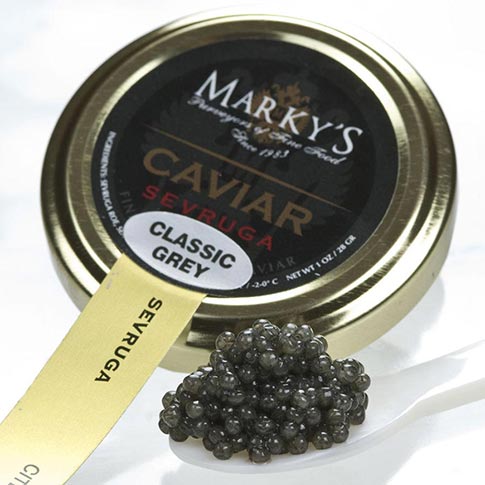 Sevruga Classic Grey Caviar - Malossol, Farm Raised