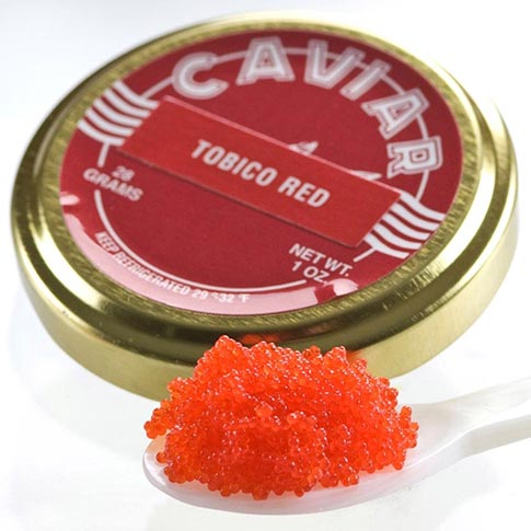 Tobico Capelin Caviar Red