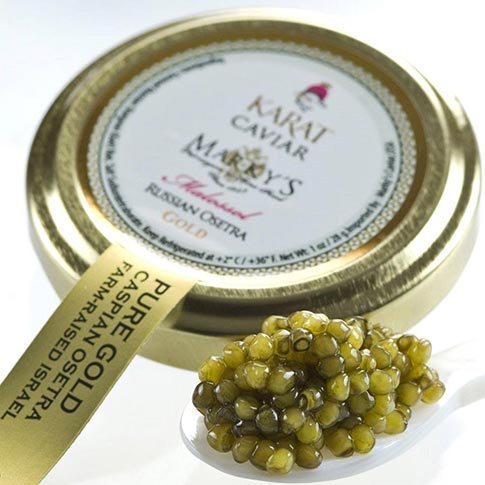 Osetra Karat Gold Caviar - Malossol, Farm Raised