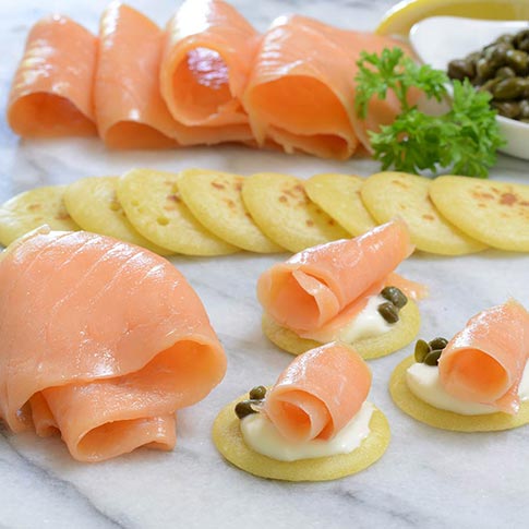 Scottish Smoked Salmon - Hand-Sliced - Kosher