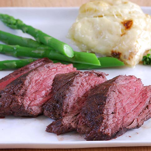 Wagyu Hanging Tenders (Hanger Steak), MS3