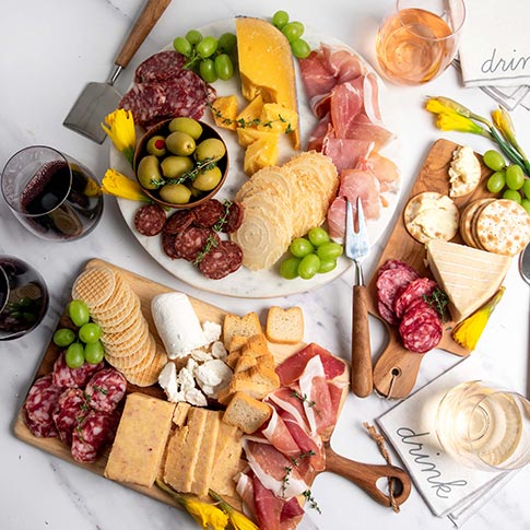 Grand Assortment of Meat and Cheese Favorites