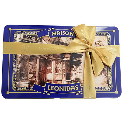 Leonidas Chocolates Vintage Tin 20 Piece Gift Box