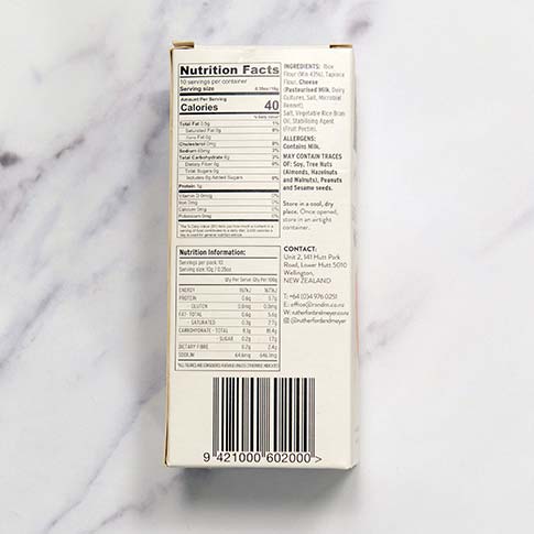 Gluten Free Wafer Crackers