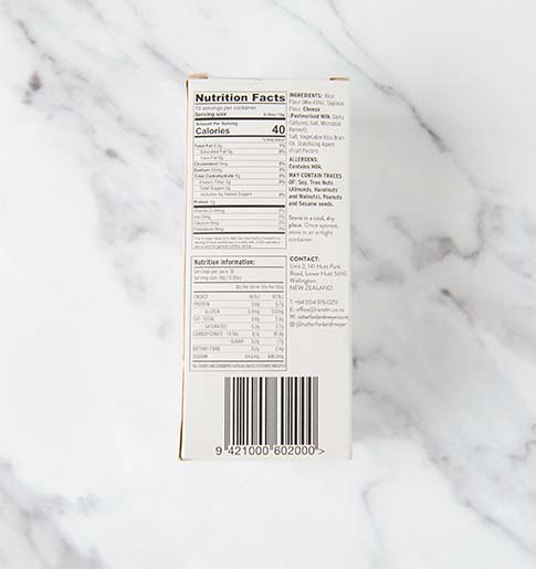 Gluten Free Wafer Crackers