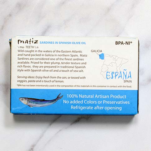 Wild Sardines in Spanish Olive Oil