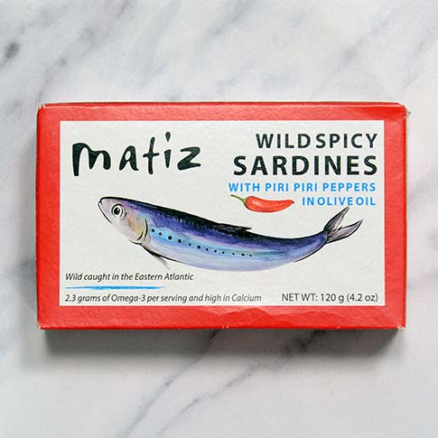 Wild Small Sardines with Sweet Piquillo Peppers