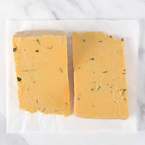 Double Gloucester with Onion and Chives