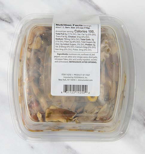 Italian Marinated Mushrooms