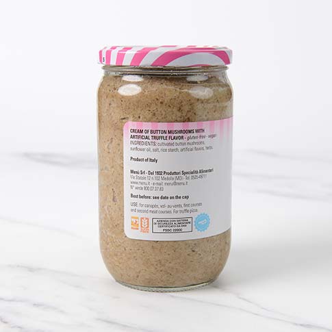 Truffle Flavored Button Mushrooms Cream
