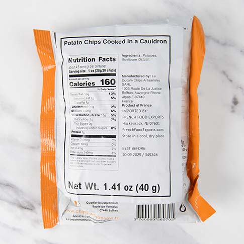 French Kettle Chips with Salt