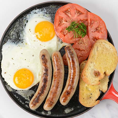 Pork Breakfast Sausage with Maple Syrup