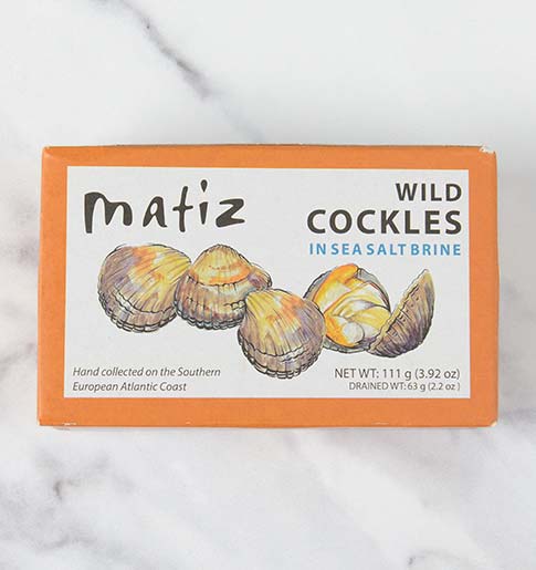 Wild Cockles in Sea Salt Brine