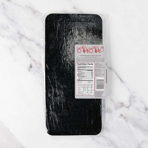Big Red Wagyu Beef Salame, Sliced