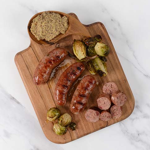 Caraway and Kolsch Bratwurst