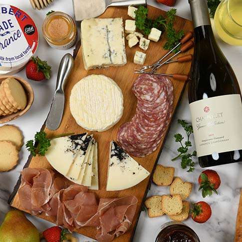 Chappellet White Wine Gourmet Pairing Set