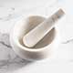 White Marble Mortar & Pestle